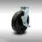 Service Caster 8 Inch Stainless Steel Polyolefin Swivel Caster with Ball Bearing and Brake SCC SCC-SS30S820-POB-TLB - alternate 1
